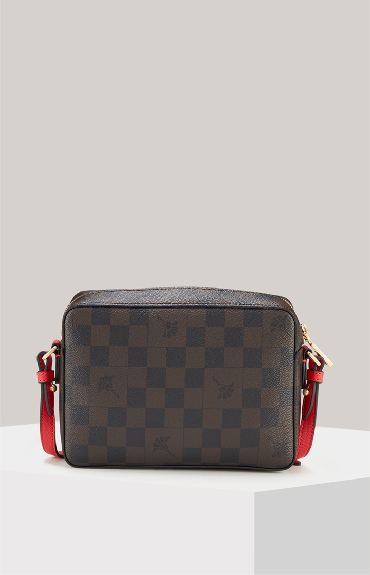 Schultertasche Piazza Edition Cloe in Braun/Schwarz