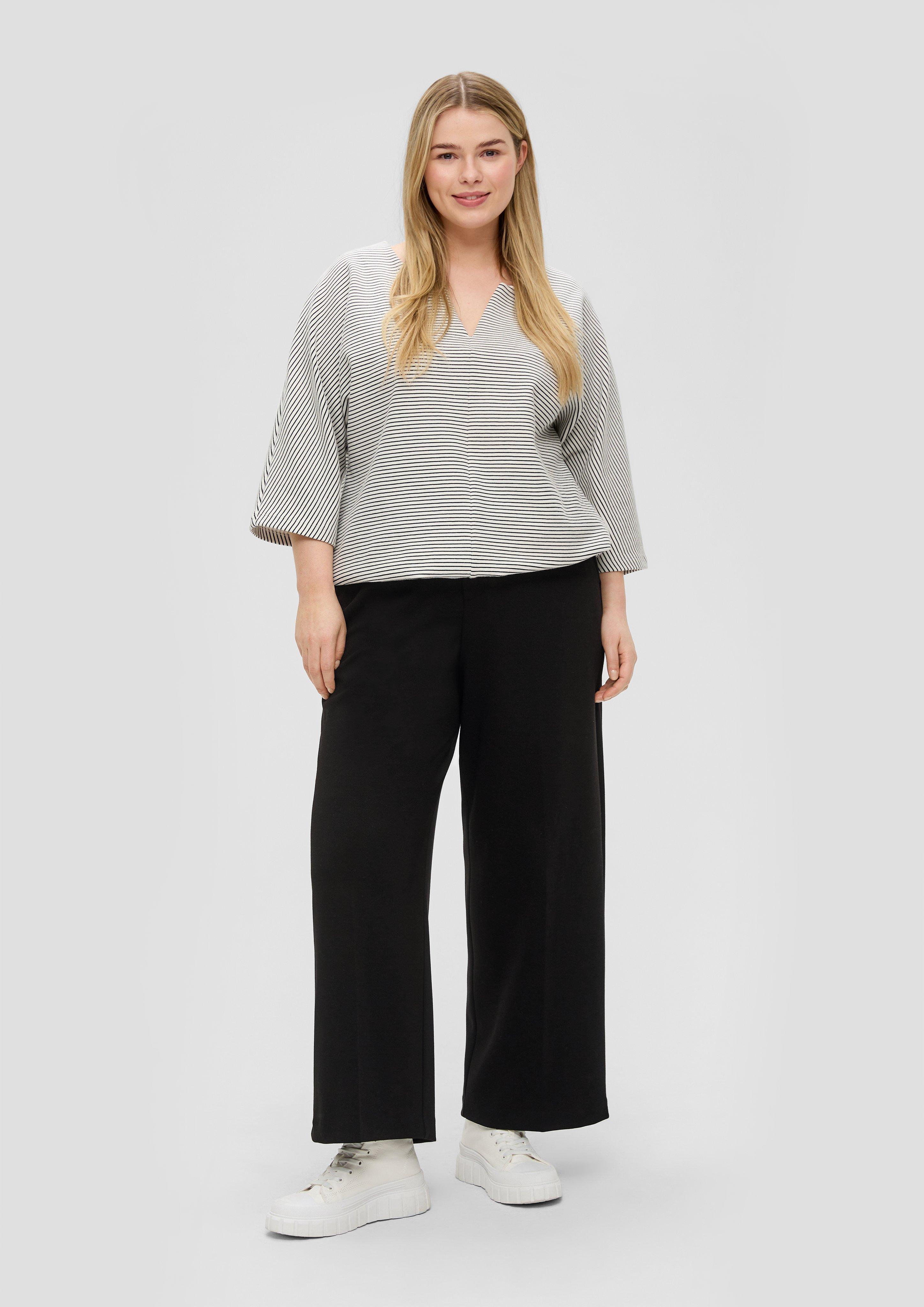 Interlockjersey-Hose mit Wide Leg  EME  2149254-9999