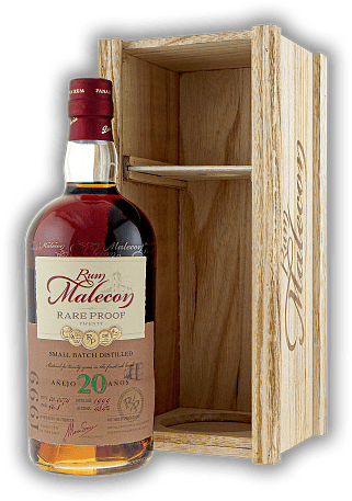 Malecon Rare Proof 20 Years 48,4% Malecon Rare Proof 20 Years 48,4% In kleinen Chargen abgefüllter Rum für Connaisseure. Alter 20 J. - 0,7	 Liter - Vol 48,4%