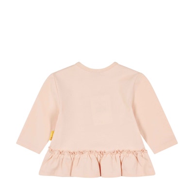 T-Shirt langarm, rosa für Mädchen