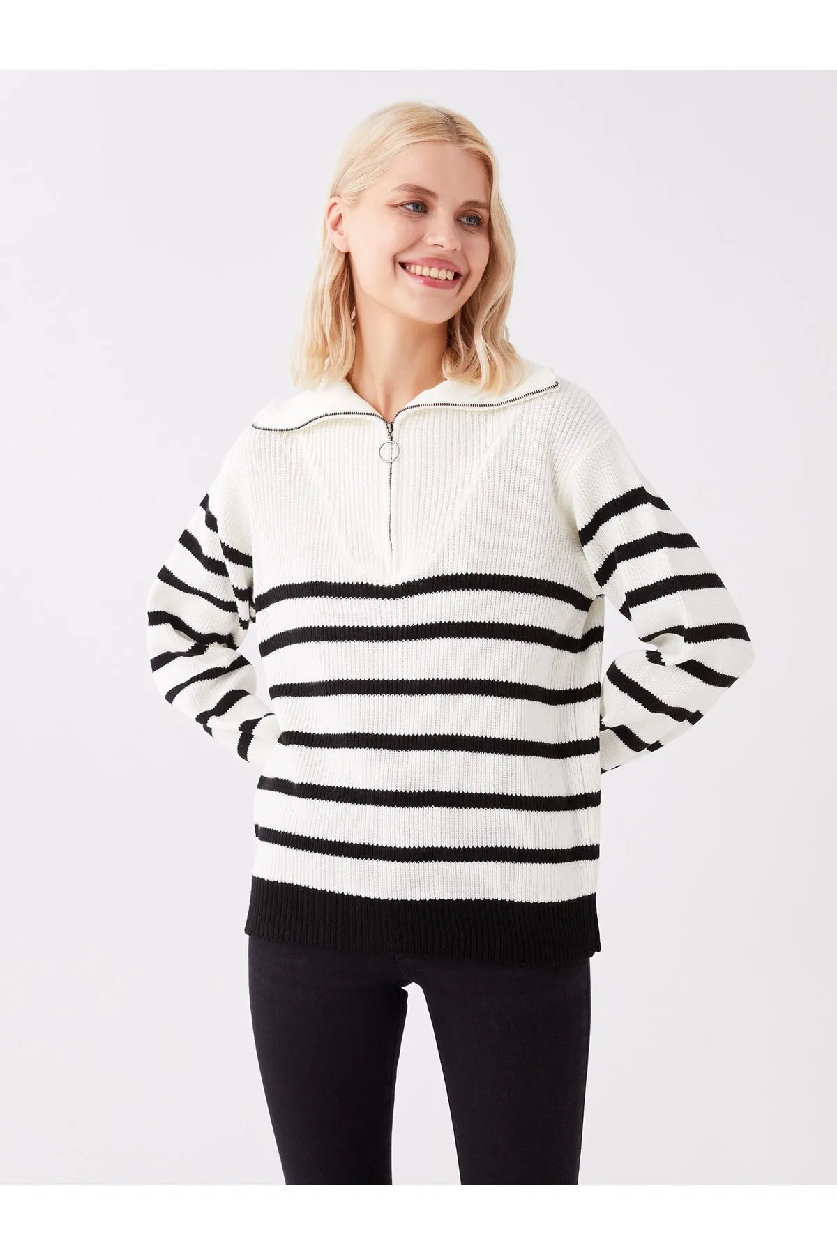 LC Waikiki  Pullover - Schwarz - Regular Fit