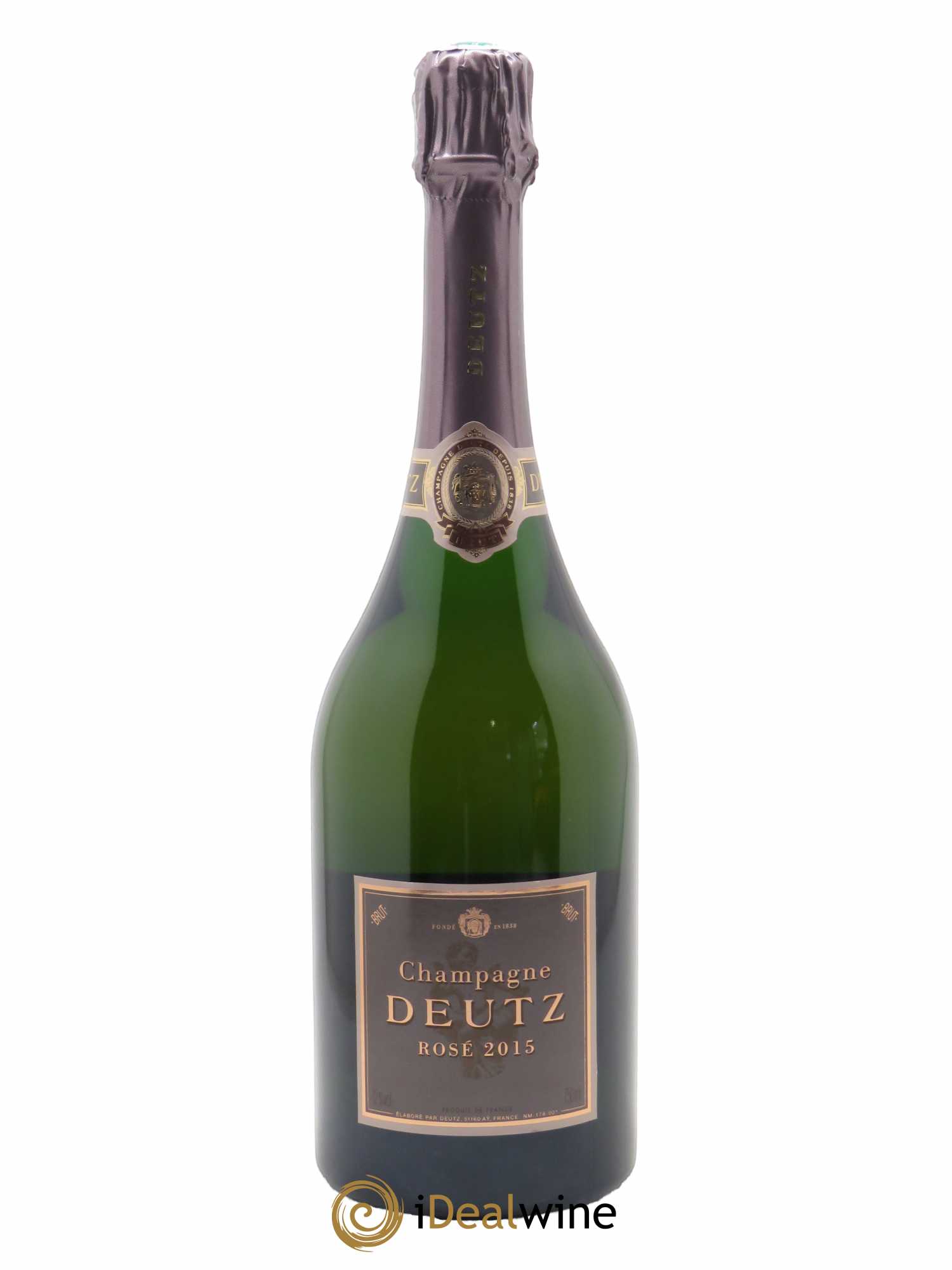 Brut Rosé Millésimé Deutz  2015 - Lot de 1 Bouteille