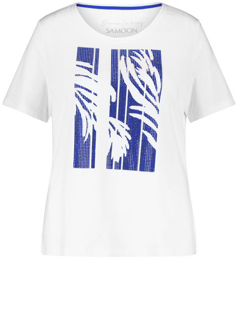 T-Shirt mit Glitzersteinen