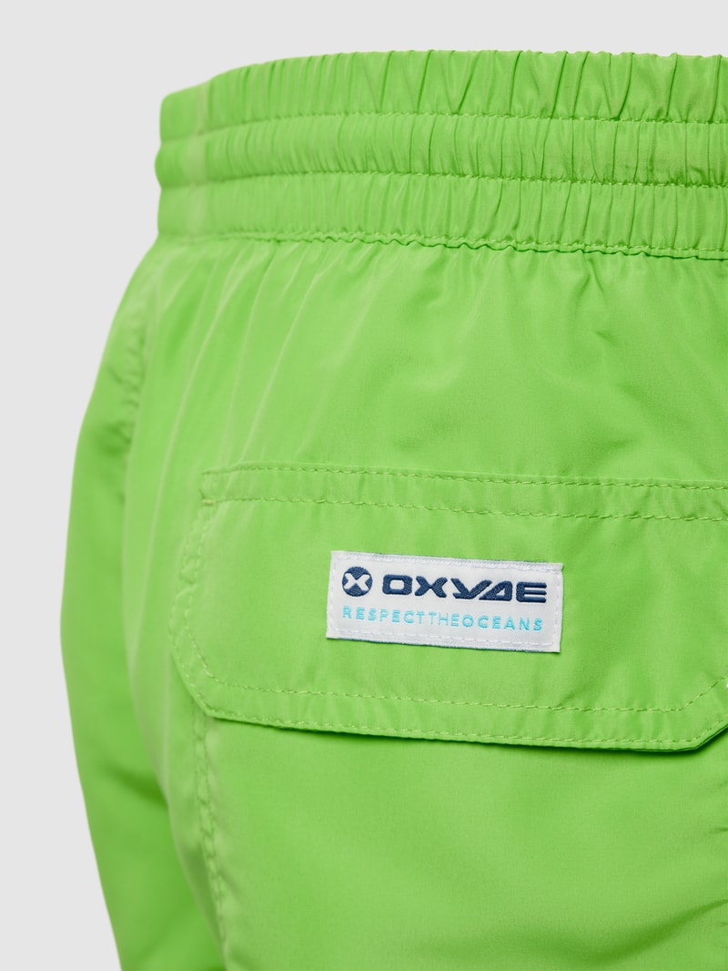Badehose mit elastischem Bund in hellgrün
