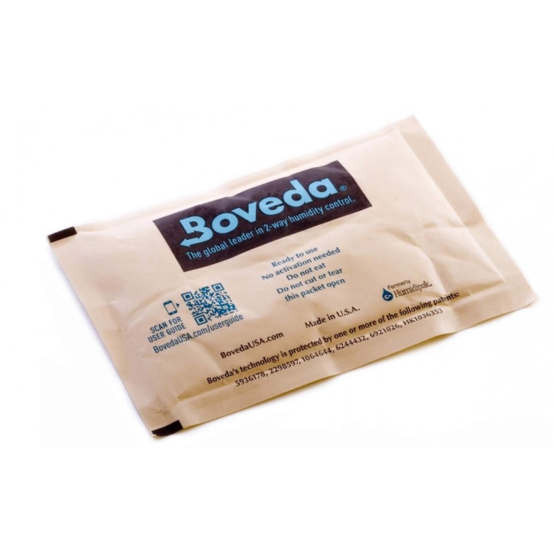 Boveda 67g Humidor Control 62% Box mit 12 Stück