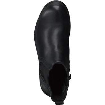 Tom Tailor Chelsea Boots in schwarz