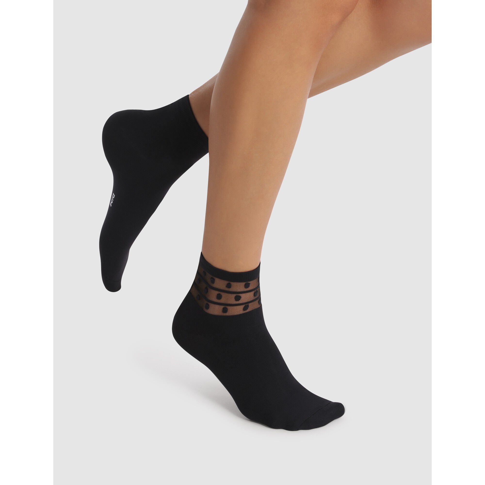 Chaussettes femme microfibre invisible seconde peau Skin