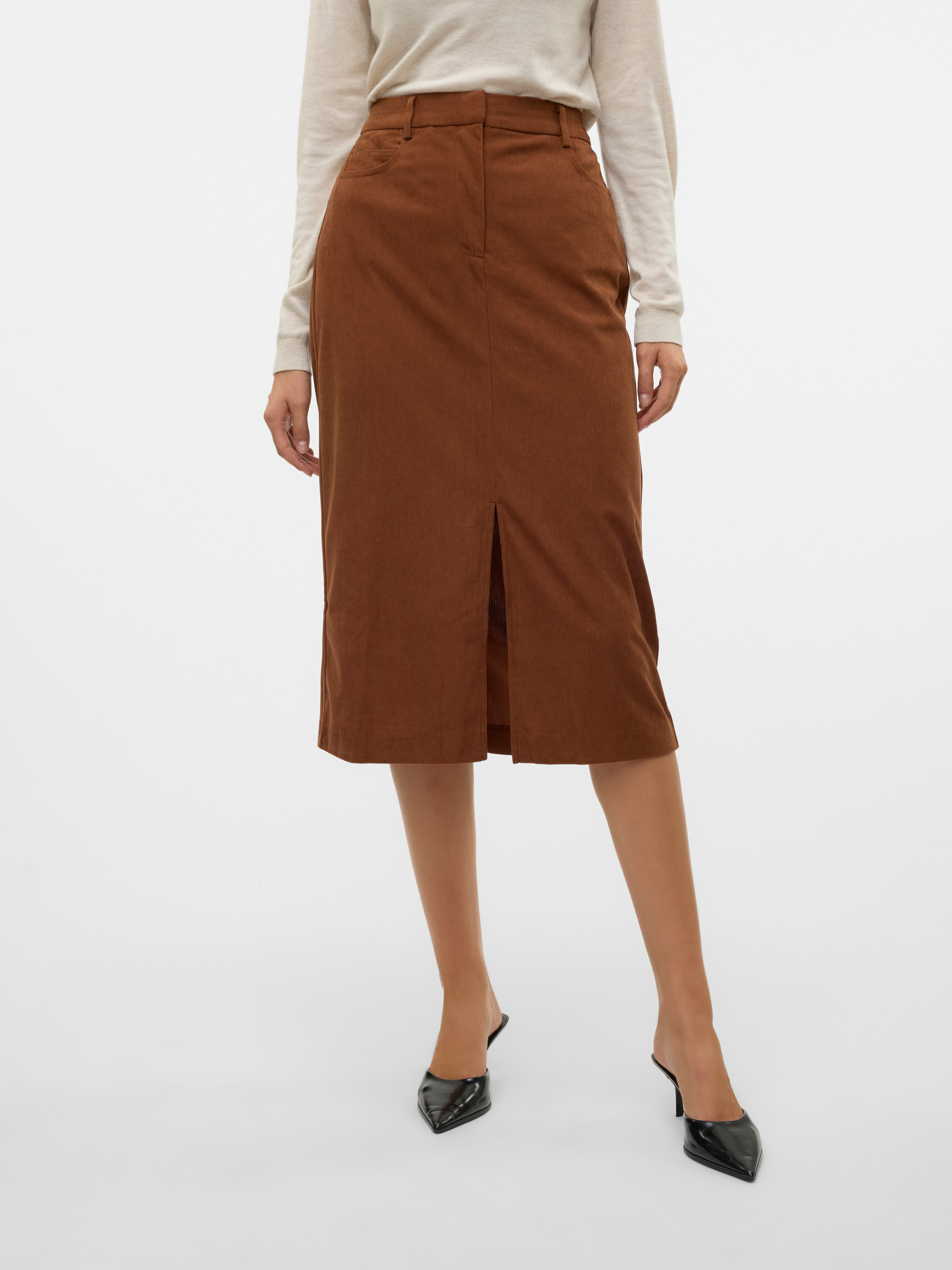 VMVILJA Hohe Taille Langer Rock