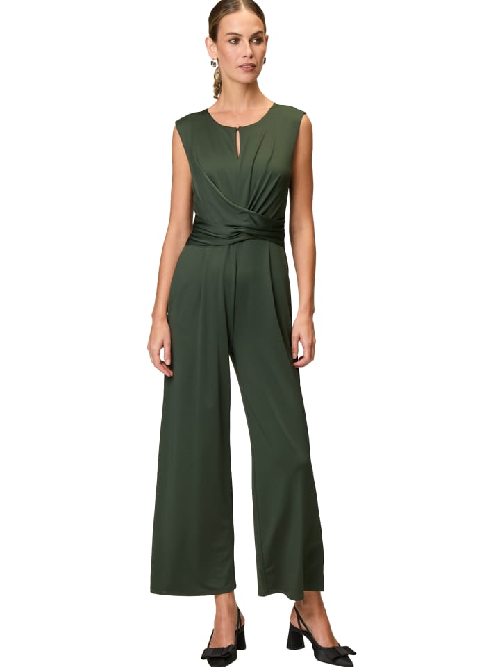Zero  Jersey-Jumpsuit mit weitem Bein in Spruce Forest günstig kaufen