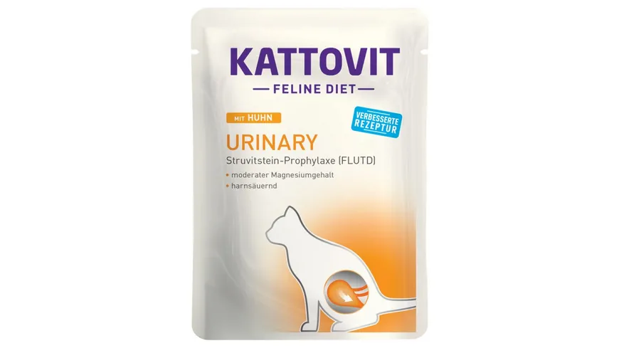 Kattovit Katzennassfutter Feline Diet Urinary mit Kalb 85 g