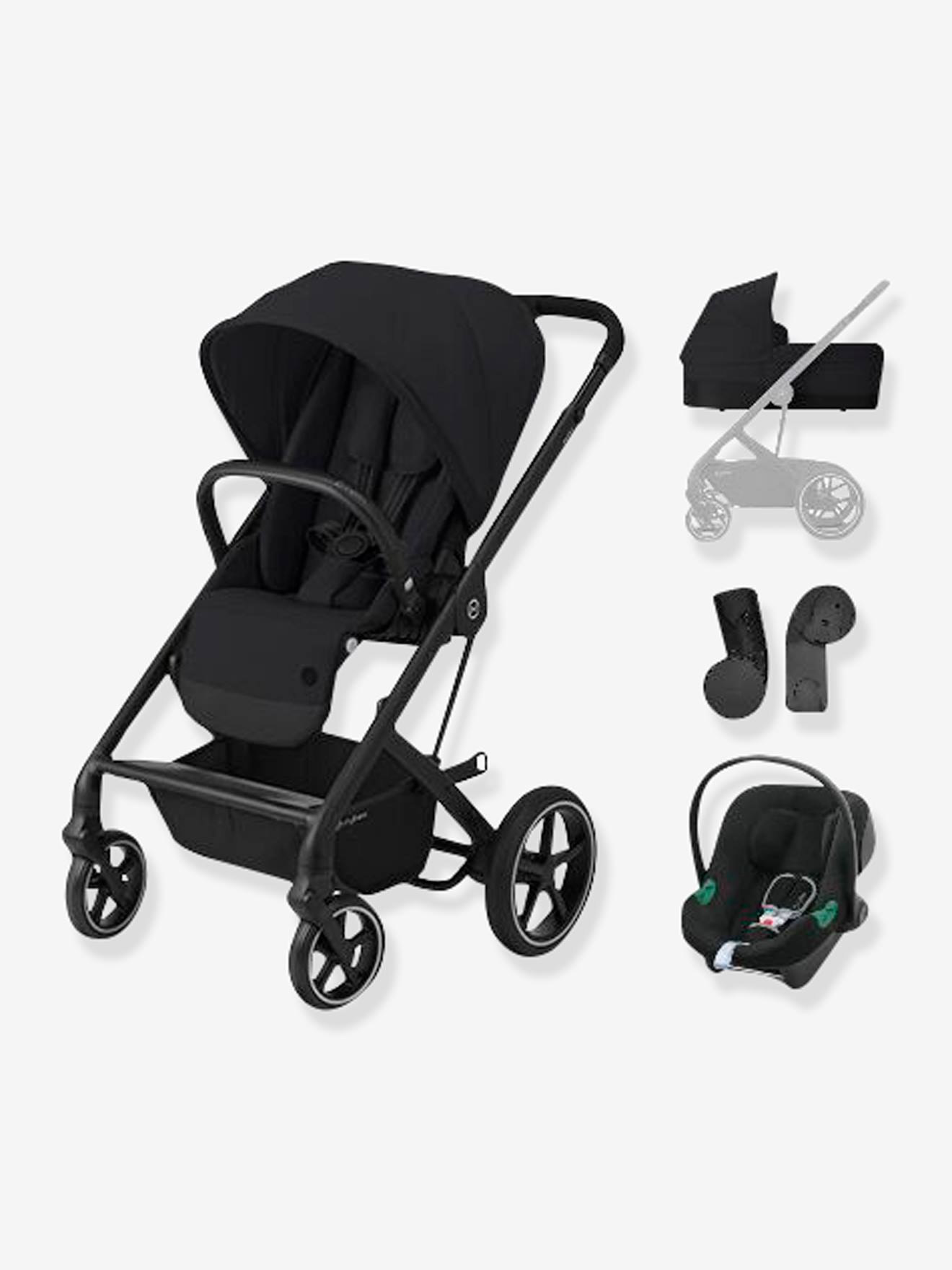 Cybex 3-in-1-Kombikinderwagen BALIOS S LUX CYBEX - schwarz
