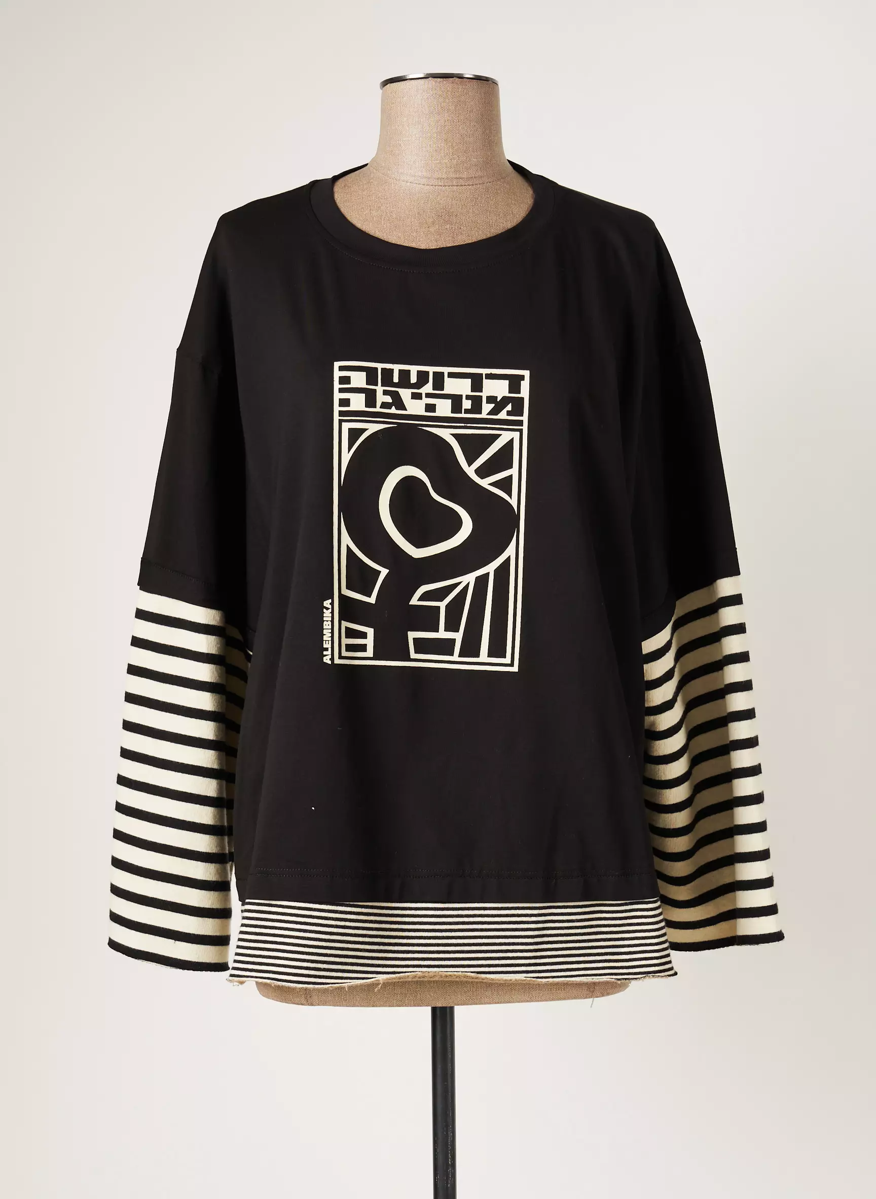 Alembika Sweats Femme couleur noir