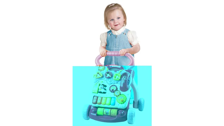 VTech Baby - Spiel- und Laufwagen pink