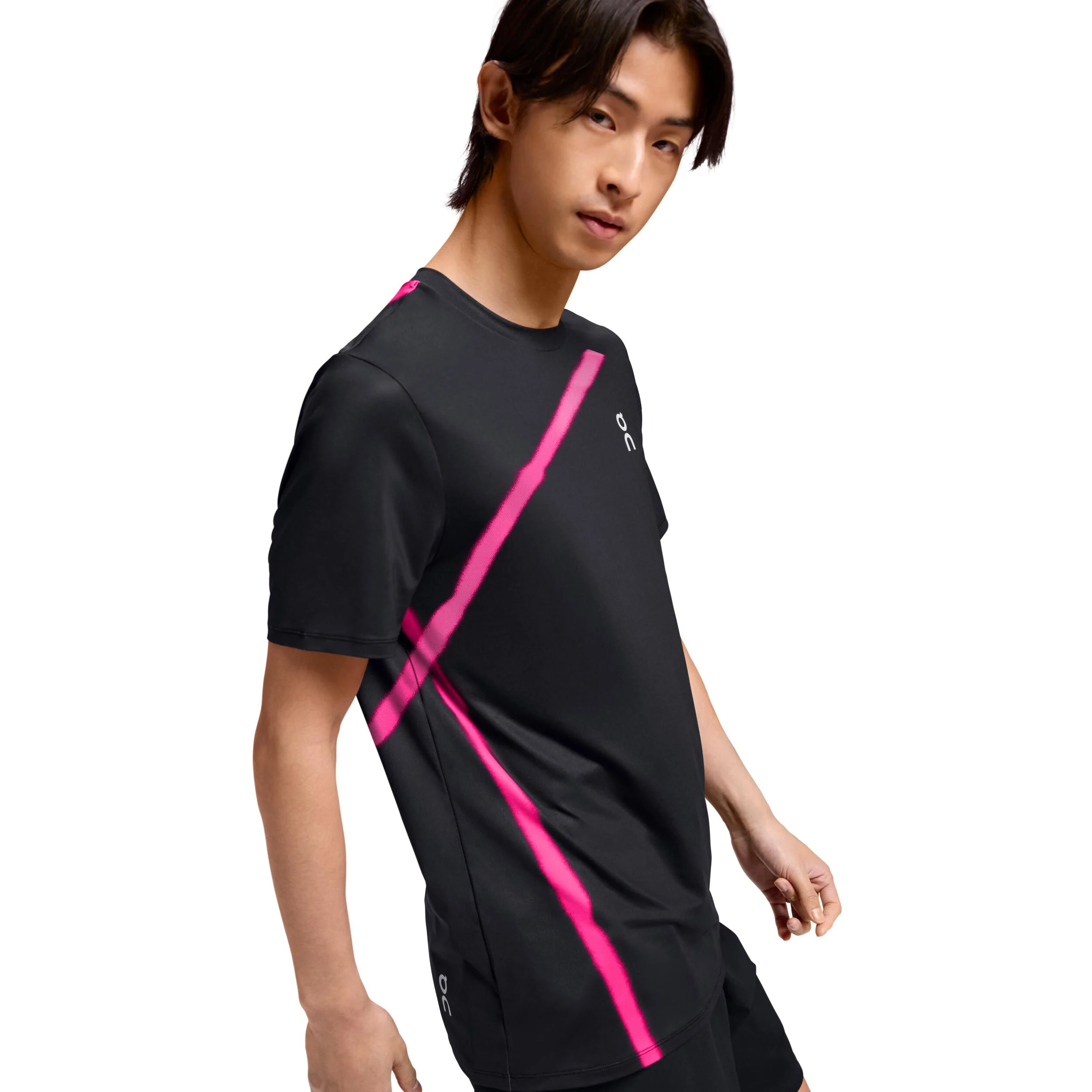 Court T-Shirt Herren - Schwarz