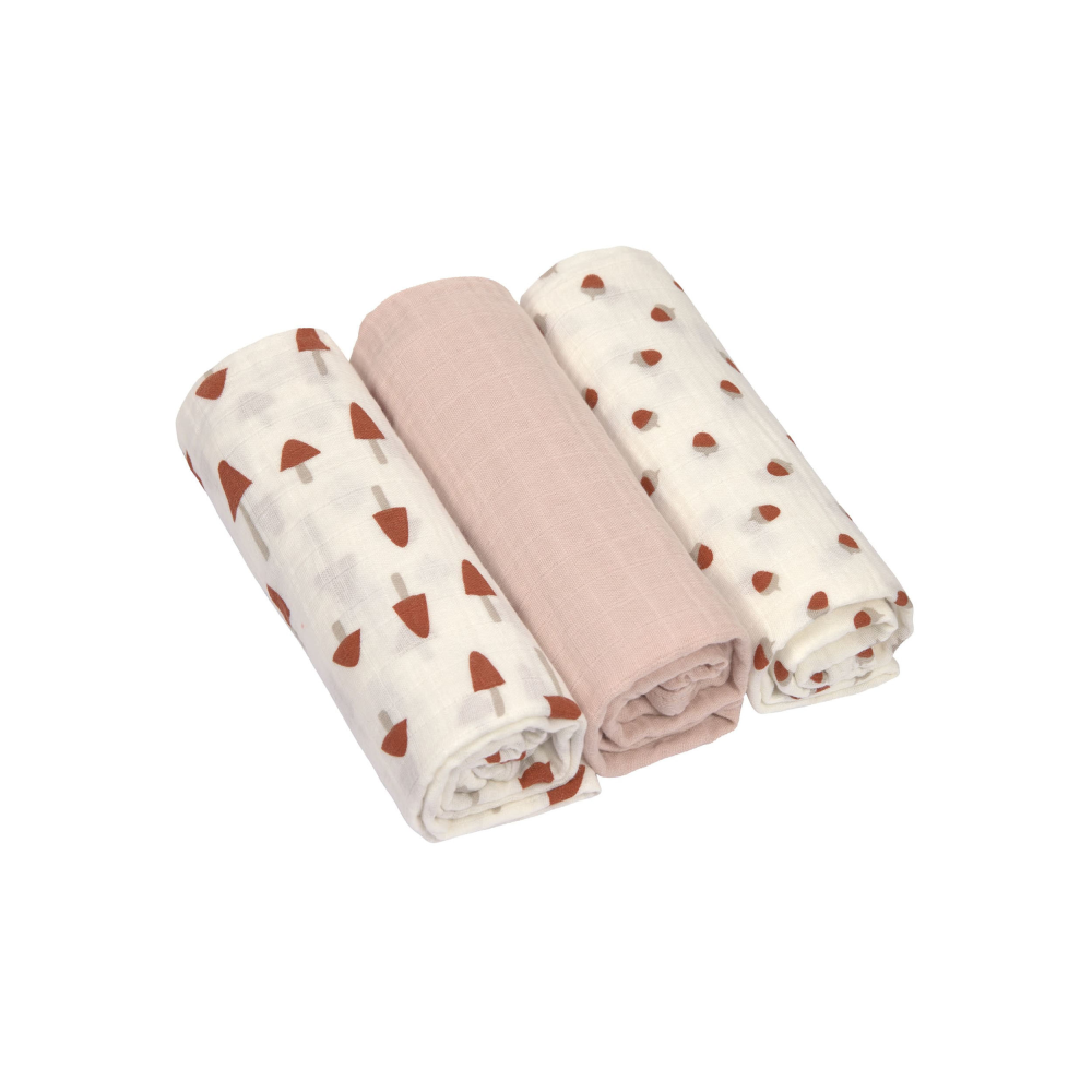 Mulltücher Swaddle&Burp Blanket L