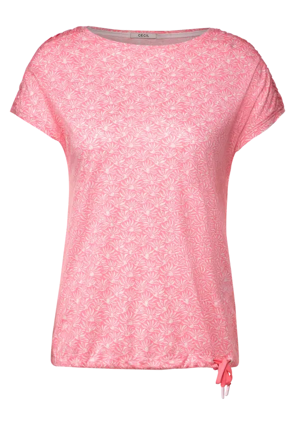 CECIL T-Shirt mit Smock Schultern