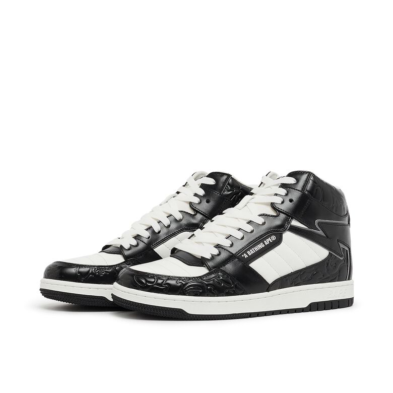 A Bathing Ape Wmns Sta 88 Mid #1 L Black