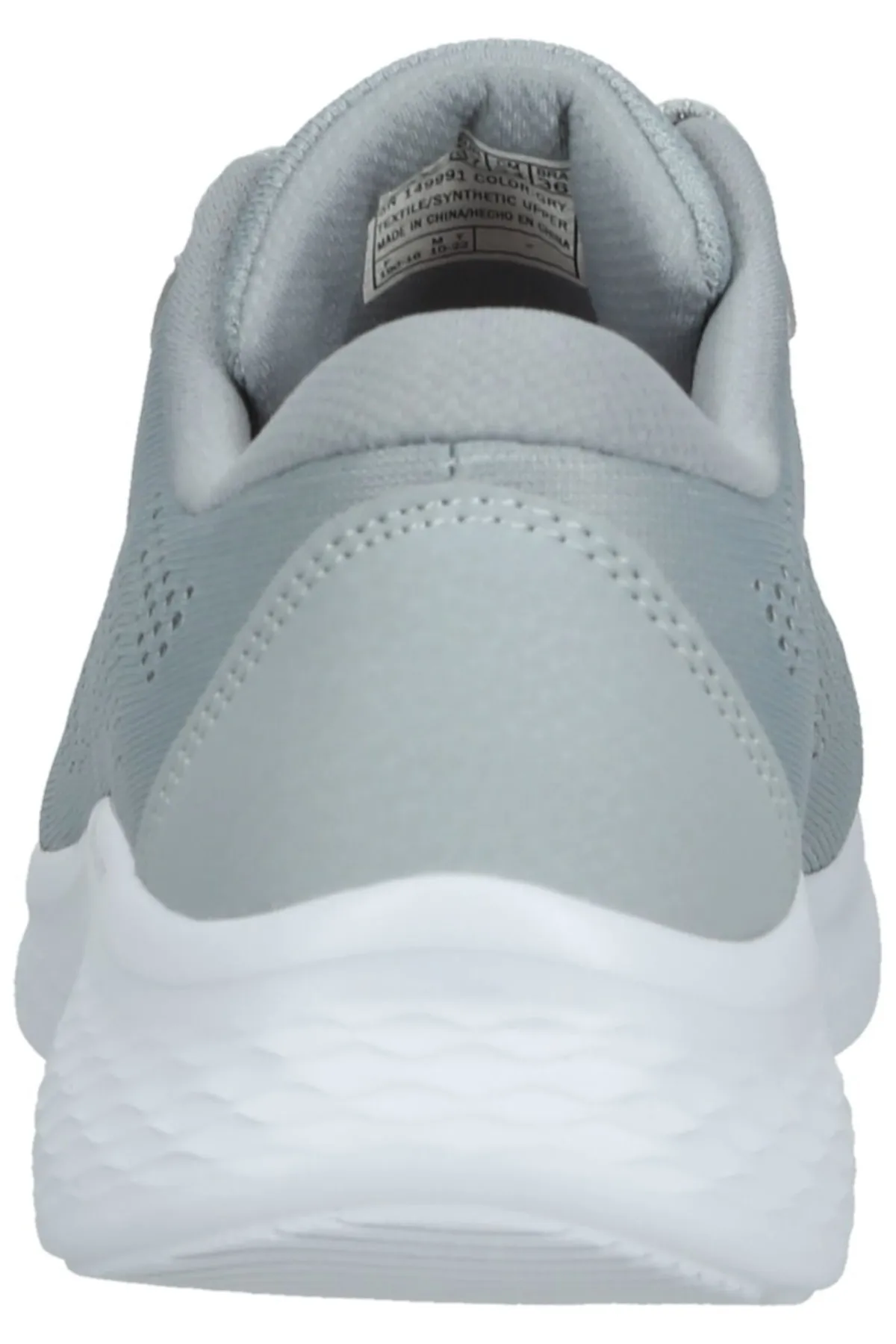 SKECHERS  Sneaker - Grau - Flacher Absatz