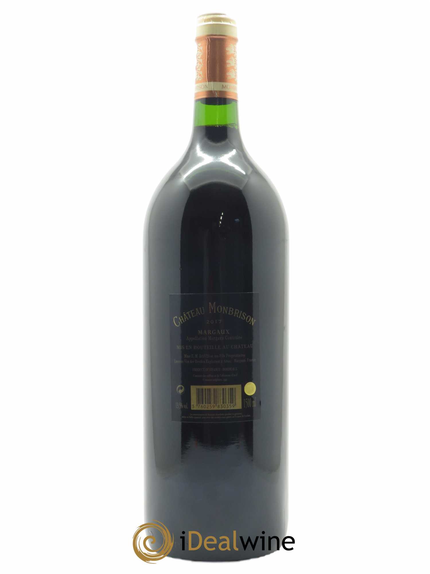 Château Monbrison  2017 - Lot de 1 Magnum