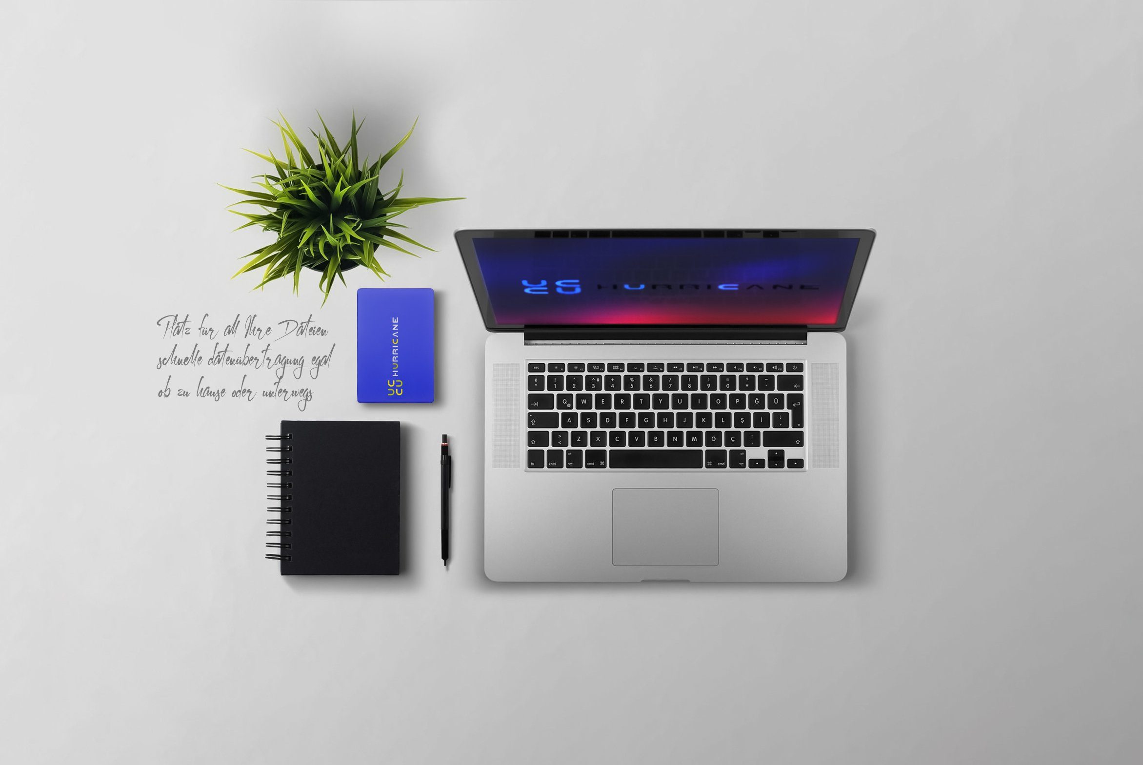 HURRICANE MD25C3 1TB 2.5 Zoll Externe tragbare Festplatte USB C externe HDD-Festplatte (1TB) 2,5