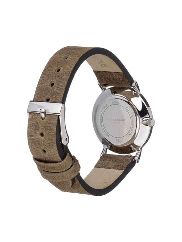 LIEBESKIND BERLIN Armbanduhr in Hellbraun günstig kaufen onesize