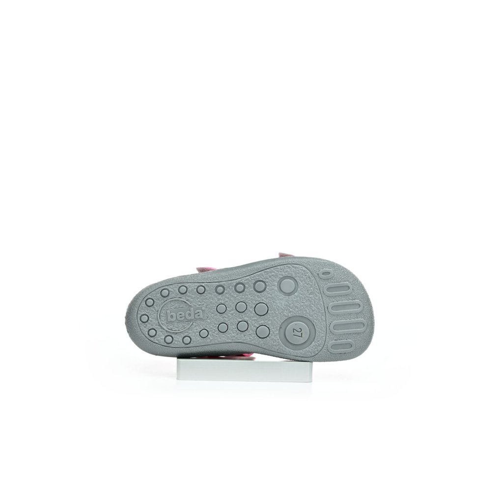 Beda Pink Military Barfußsandalen (BF 170050/SD/W/NP)