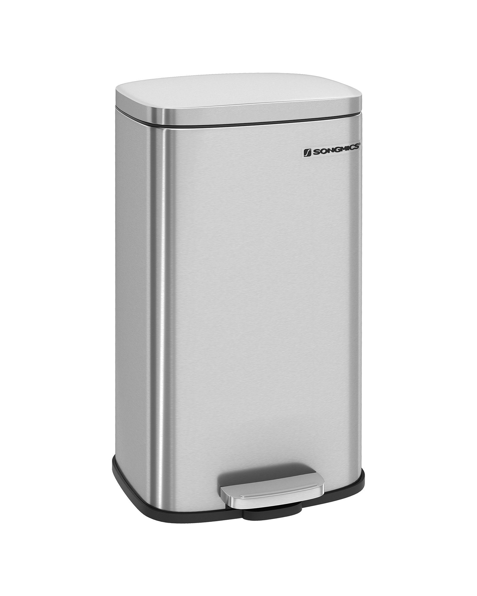 SONGMICS Mülleimer Müllbehälter, Abfalleimer, 30 L,Softclose