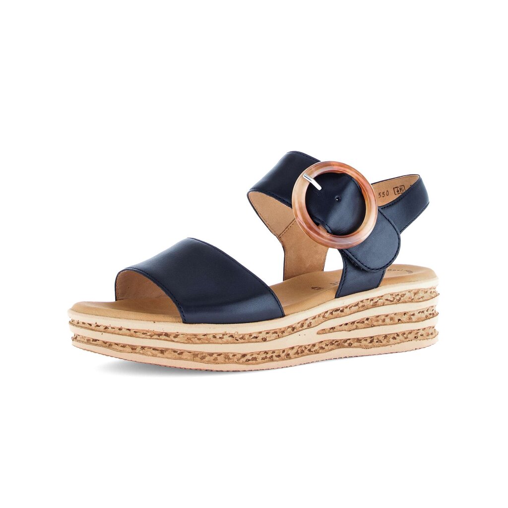 Gabor fashion Riemchensandale blau