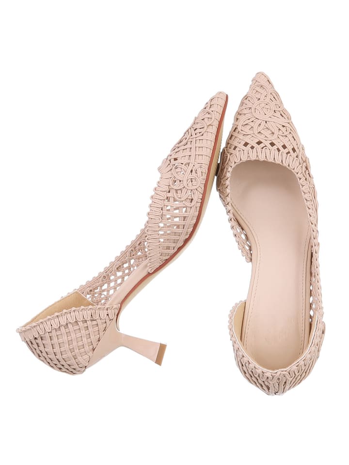 Ital-Design High Heel in Beige günstig kaufen