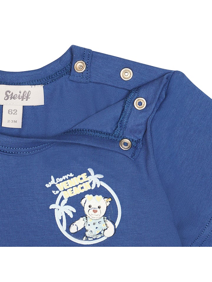 Steiff Shirt in Blau günstig kaufen
