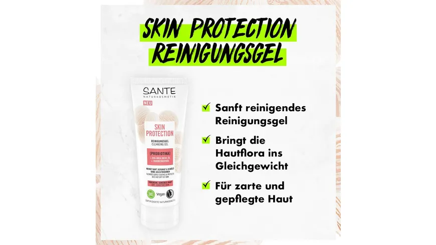 SANTE Skin Protection Reinigungsgel 100 ml