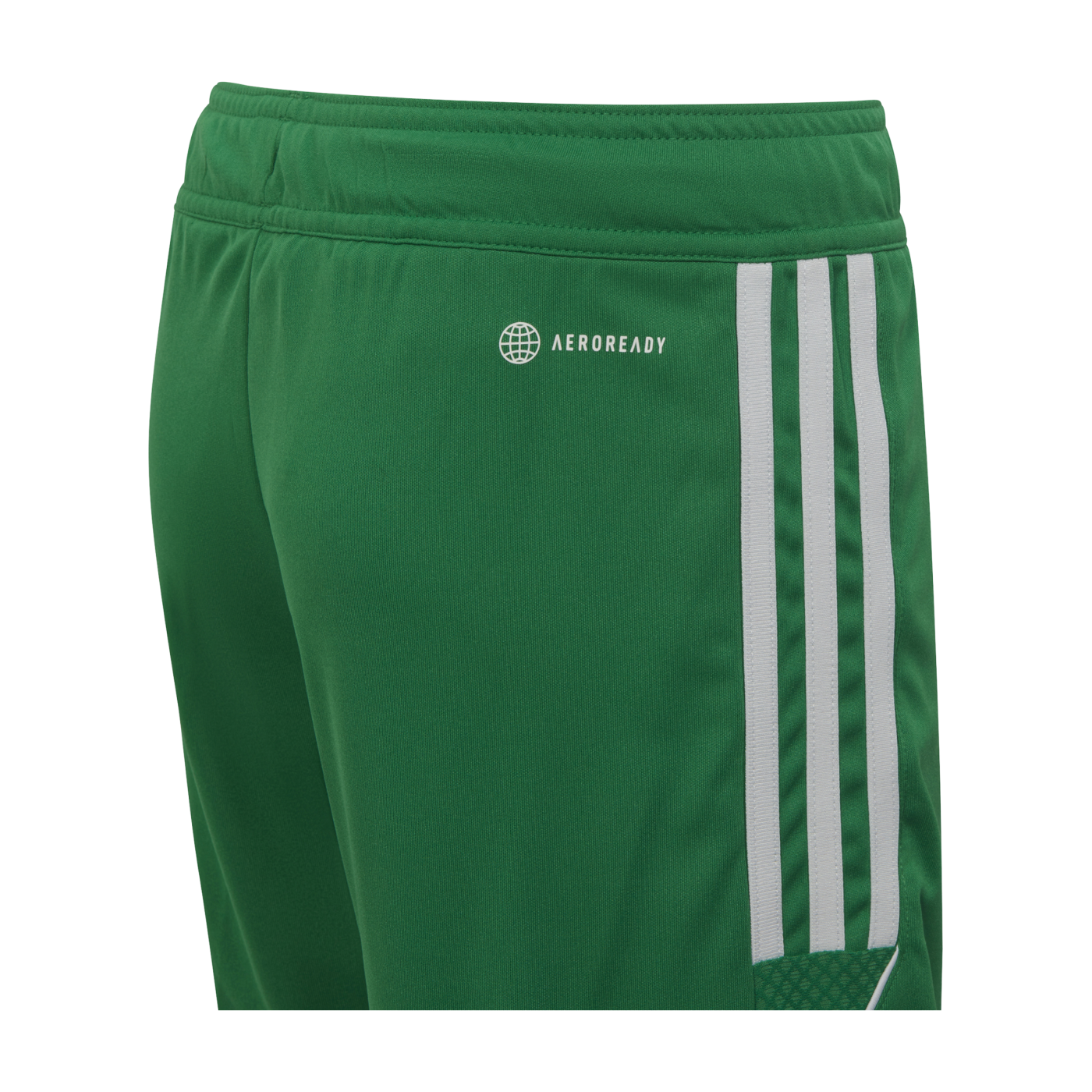 adidas Tiro 23 Short Kids Dunkelgrün Weiss