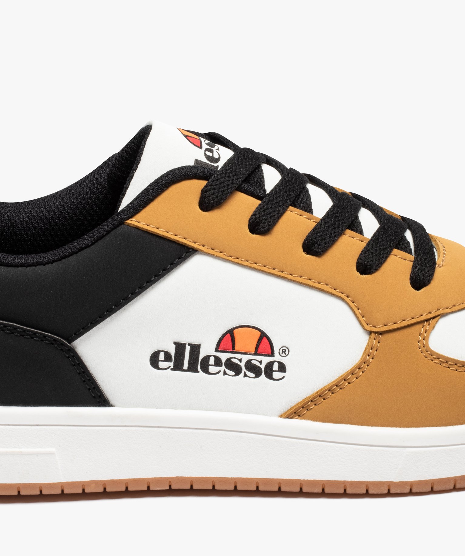 Baskets Garçon bicolores à lacets - Ellesse blanc | GEMO