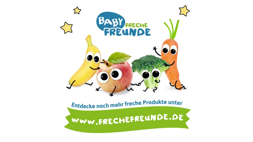 Freche Freunde Bio Knusper-Schnitte Banane & Kürbis 84 g