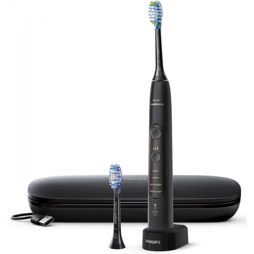 Philips Schallzahnbürste Sonicare ExpertClean 7500 HX9631/16 - Elektrische Zahnbürste - schwarz