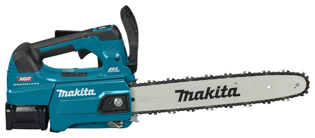 Makita UC004GM101 Kettingzag 35 cm Topphåndtak 40V Max 4,0Ah Li-Ion
