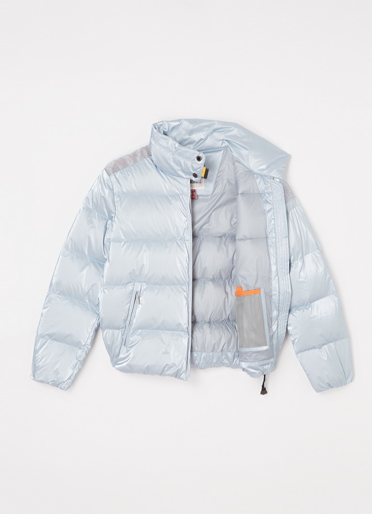 Jachetă matlasată Parajumpers Pia cu puf de gâscă și buzunare cu fermoar.