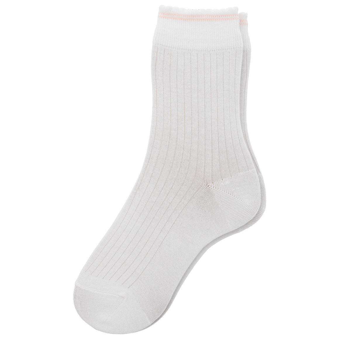 3 Paar Damen Socken mit Rippstruktur