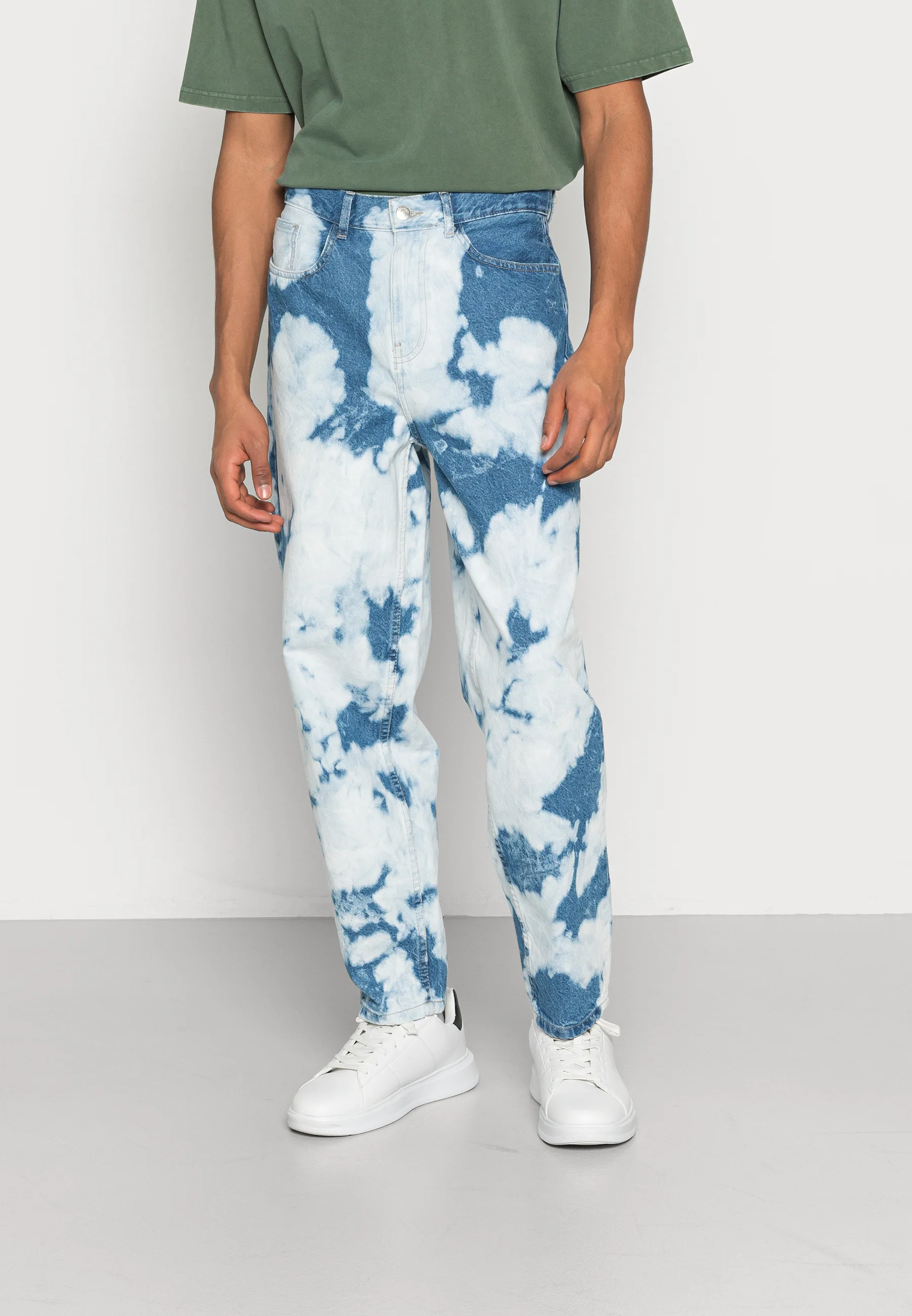 YOURTURN UNISEX MOONWASH UNISEX - Vaqueros holgados