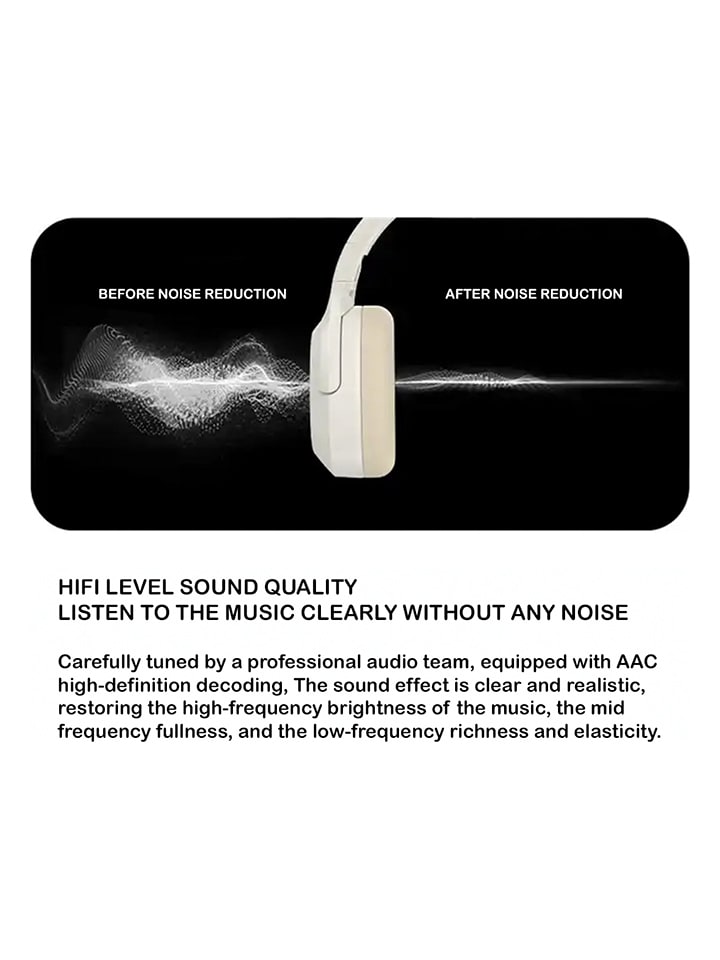 SWEET ACCESS Bluetooth-On-Ear-Kopfhörer in Creme günstig kaufen onesize