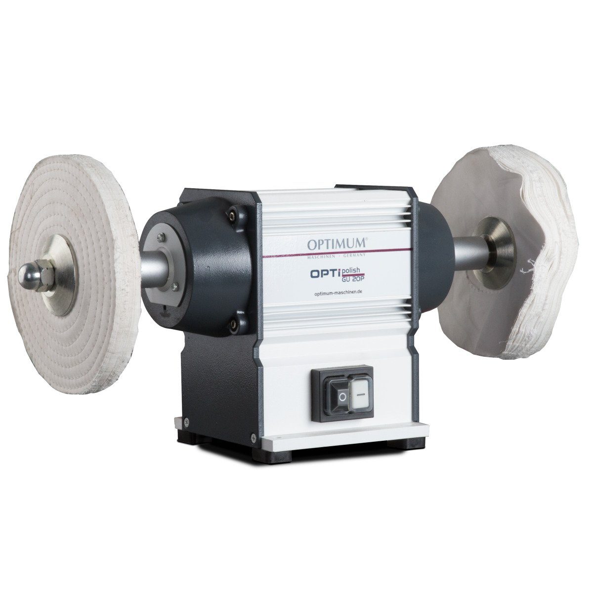 Optimum Poliermaschine Optimum Poliermaschine OPTIpolish GU 20P (für Metall, 2x