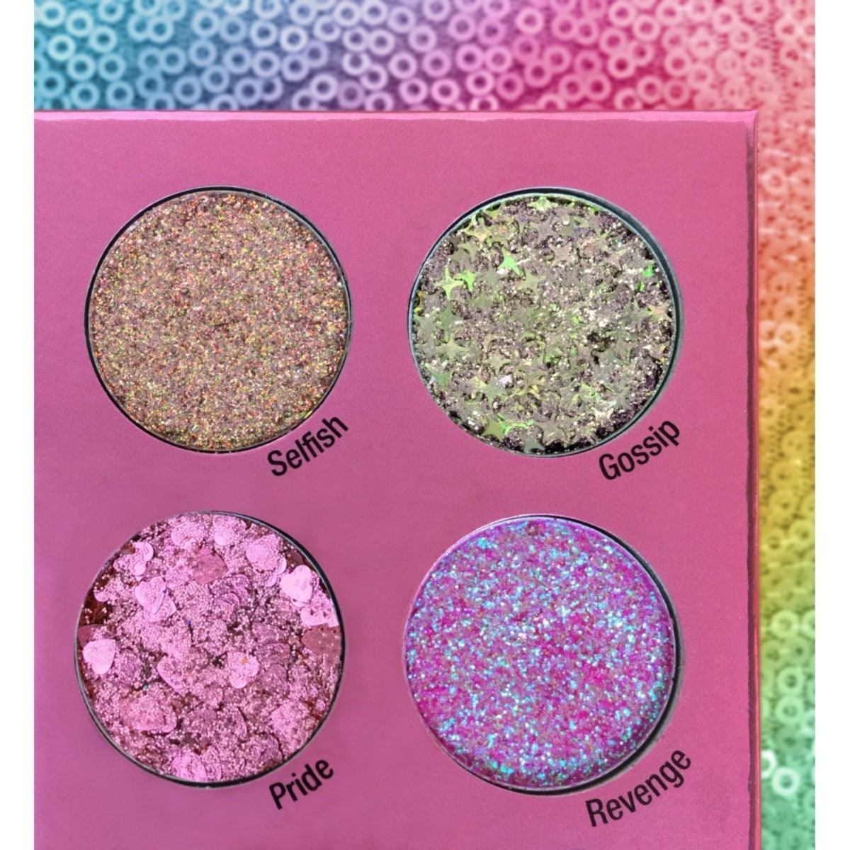 Rude Cosmetics Sin of Glittony Glitzerpalette