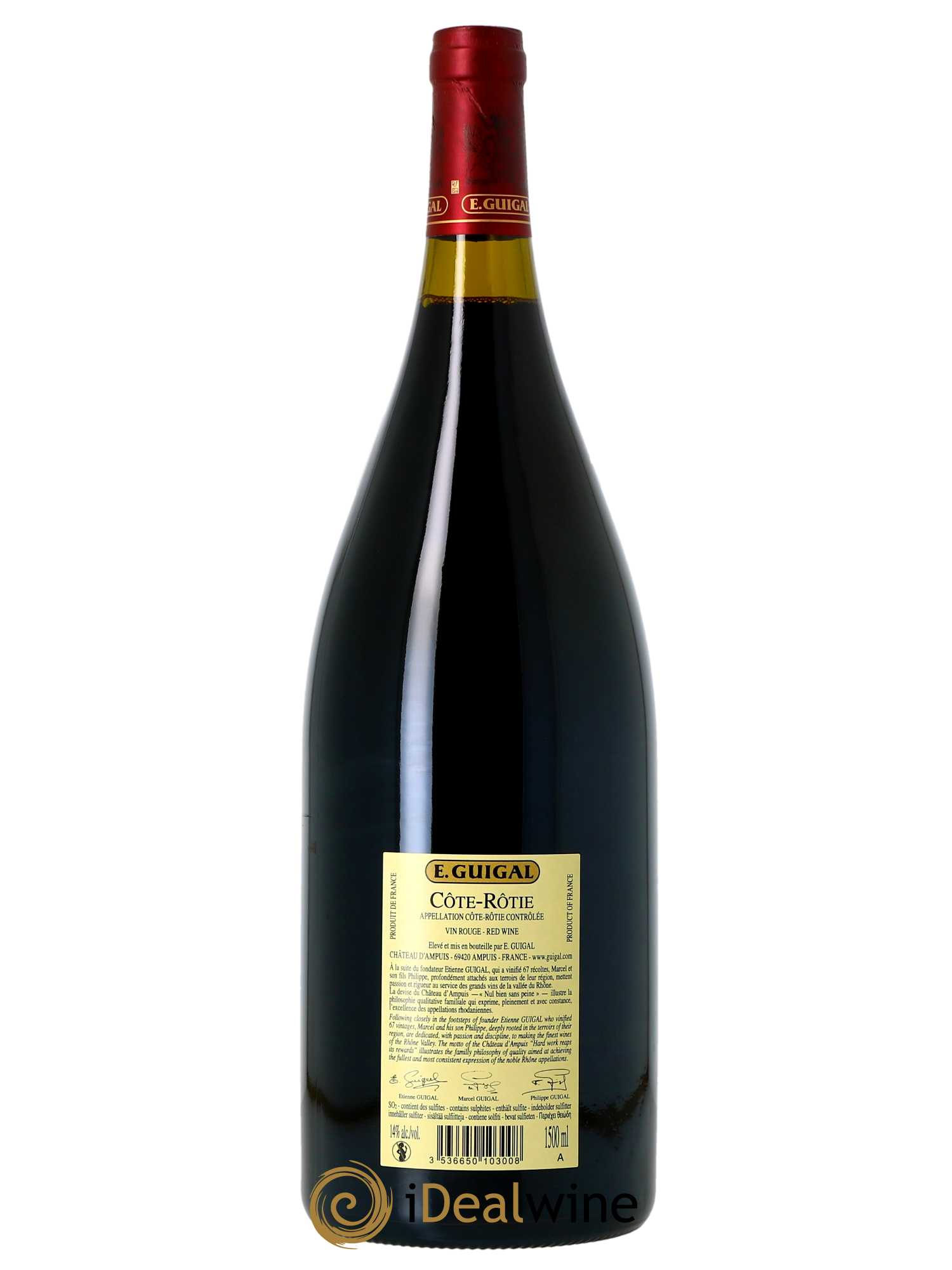 Côte-Rôtie Côtes Brune et Blonde Guigal  2020 - Lot de 1 Magnum