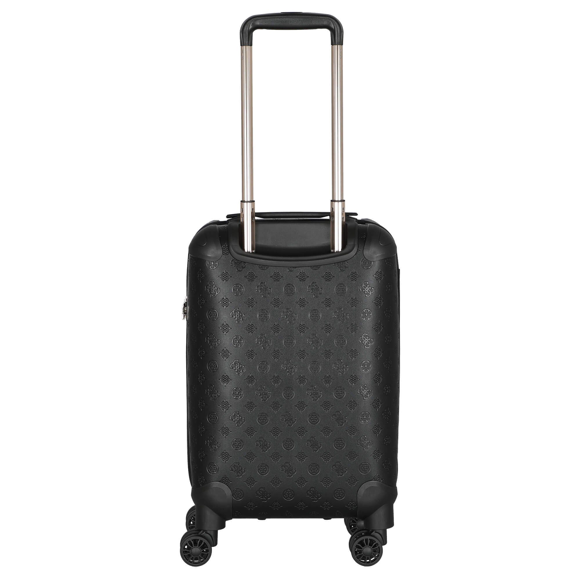 Guess Handgepäck-Trolley Wilder 18 IN - 4-Rollen-Kabinentrolley 54 cm S, 4 Rollen Rollen