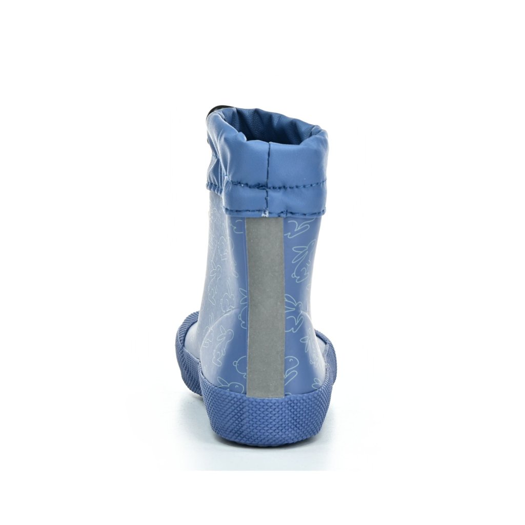 Bundgaard Cover Rabbit Teal Barfuß-Gummistiefel