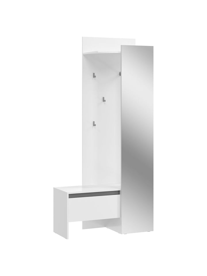 ebuy24 Weiß 90 x 38 cm günstig kaufen onesize