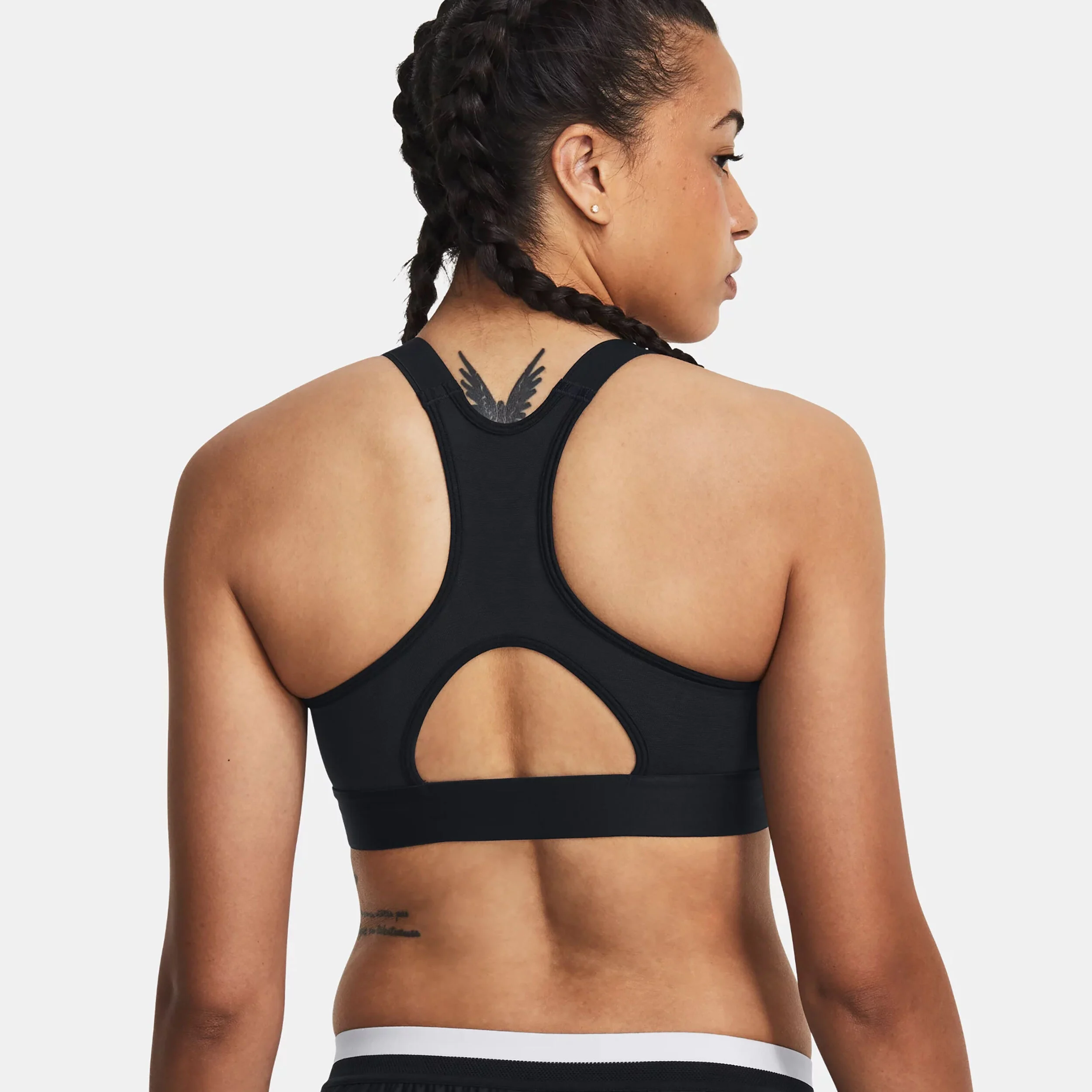 Heatgear High Sport-BH Damen - Schwarz