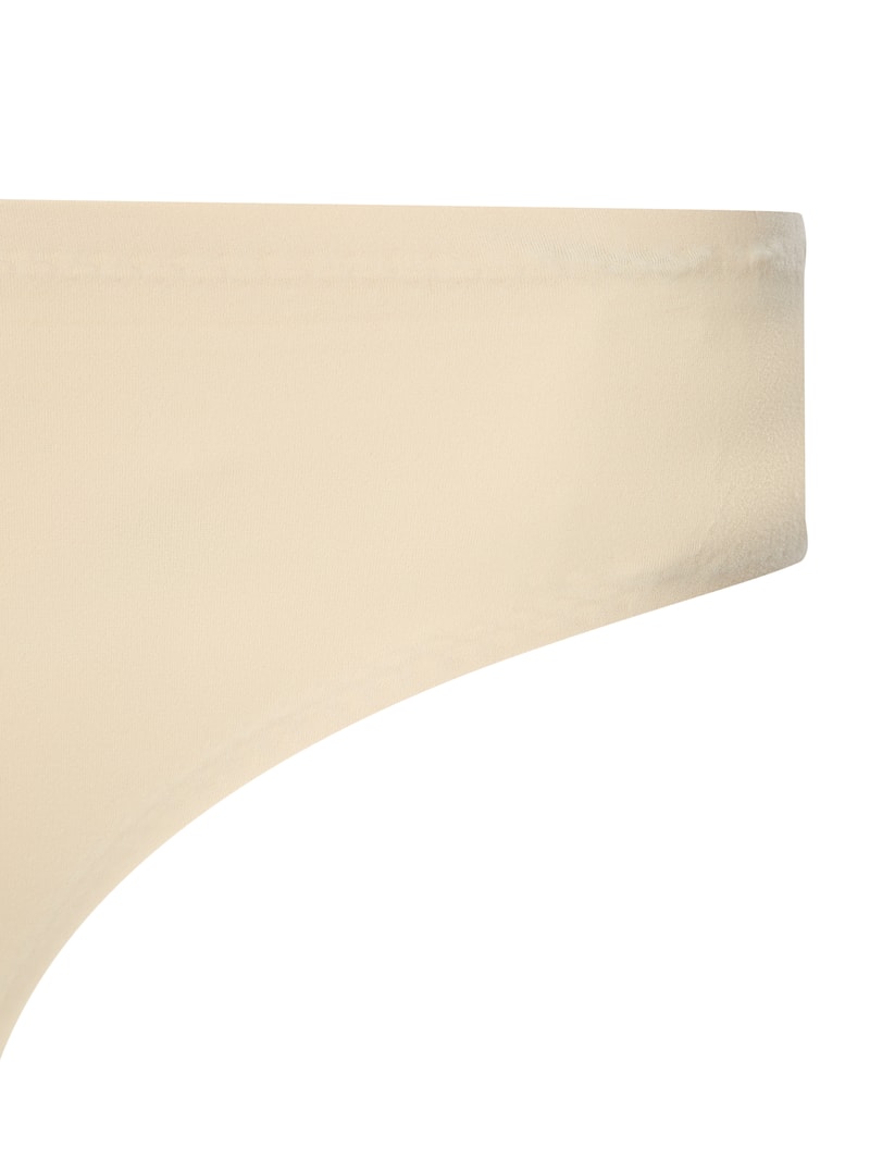 Slip aus Mikrofaser - nahtlos in beige