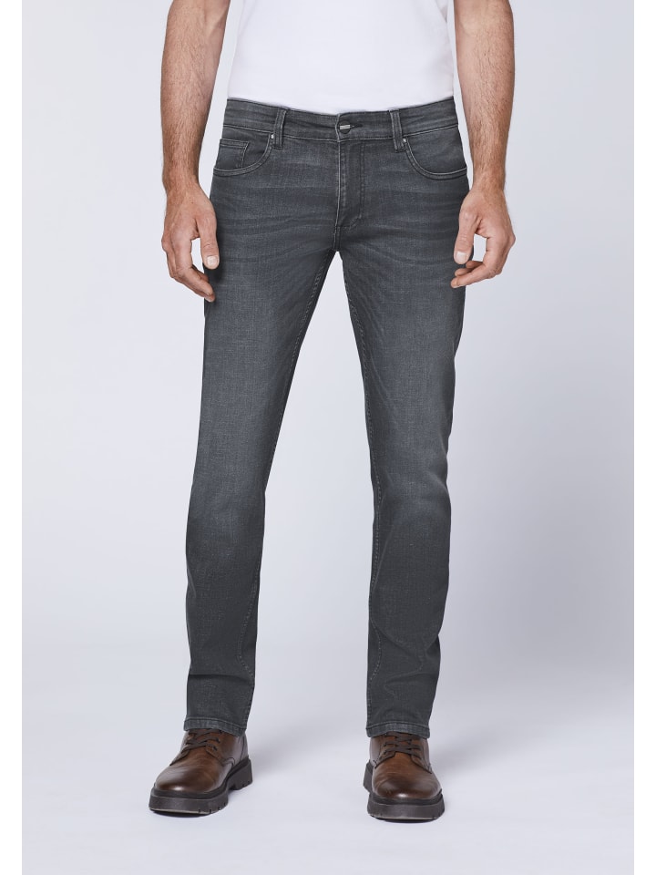 Oklahoma Jeans Jeans in Schwarz günstig kaufen