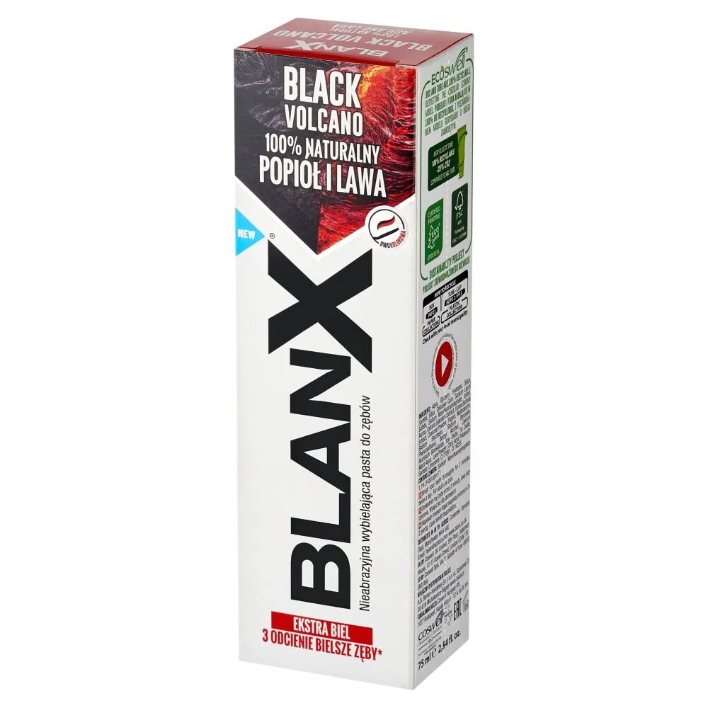 Οδοντόκρεμα Blanx Black Volcano